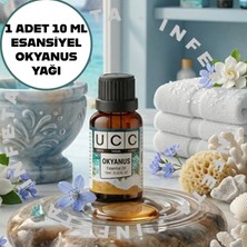 İnfeta 1 Adet 10 ml Esansiyel Okyanus Koku Yağı - Hava Nemlendirici Buhardanlık Kokusu Uçucu Okyanus Kokulu Yağ - Kurutma Topu Ütü Aroma Kokusu Oda Kokusu