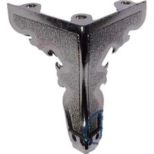 Selfbuysell Kelebek Ahşap, Sunta Sandık Ayağı, Kutu Ayak 5,5 cm - Nikel