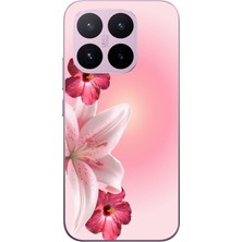 Le Balvo Xiaomi 17T Uyumlu Tematik Çiçek Baskılı Silikon Kılıf