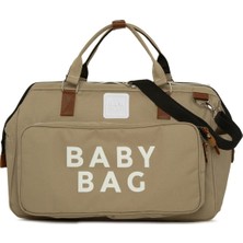Bagmori Vizon Baby Bag Baskılı Geniş Cepli Anne Bebek Çantası