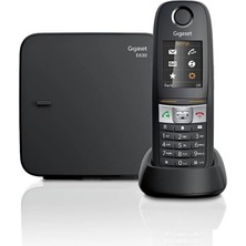 Gigaset E630 Siyah Telsiz Dect Telefon Işıklı Renkli Ekran Sms (Kdo)