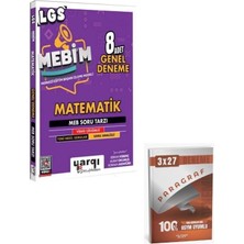 Anla Kazan Yayınları Ders Arkadaşım 2027 8. Sınıf Lgs Mebim Matematik 8 Adet Genel Deneme+ Anla Kazan Paragraf