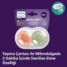 Ultra Soft Emzik 18+ Ay, 2'li Unisex, SCF093/01