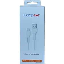Compaxe Ctk-Bmu USB 3.0 1mt 3A Mikro Şarj  Kablosu (Kdo)