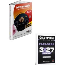 Anla Kazan Yayınları Miray 2027 12. Sınıf Matematik Ders Anlatım Fasikülleri+ Evp Akademi Paragraf