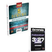 Anla Kazan Yayınları Miray 2027 Tyt 5 Deneme+ Evp Akademi Paragraf