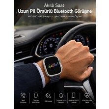 Hace Bazaar Akıllı Saat Yeni Nesil Bluetooth Bağlantılı Uyku Sağlık Takibi Gps ve Nfc Uyumlu
