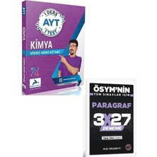 Anla Kazan Yayınları Paraf 2027 Z Takımı Ayt Kimya 1 Ders 1 Test Video Ders Kitabı+ Evp Akademi Paragraf