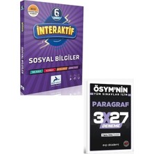 Anla Kazan Yayınları Paraf 2027 6. Sınıf Interaktif Sosyal Bilgiler Soru Kütüphanesi+ Evp Akademi Paragraf