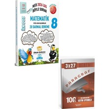 Anla Kazan Yayınları Sinan Kuzucu 2027 8. Sınıf Lgs Matematik Ilk Doz Sarmal 20 Deneme Çözümlü+ Anla Kazan Paragraf
