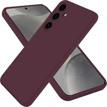 Aslanoğlu Store Newface Samsung Galaxy A56 Kılıf First Silikon - Mürdüm