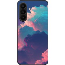 Le Balvo Samsung Galaxy A27 Uyumlu Renkli Doğal Bulutlar Baskılı Silikon Kılıf