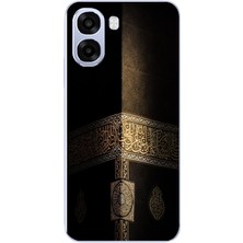 Le Balvo Oppo A6T - A6X Uyumlu Kabe Baskılı Silikon Kılıf