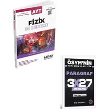 Anla Kazan Yayınları Miray 2027 Ayt Fizik 30 Deneme+ Evp Akademi Paragraf