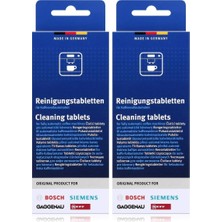 EstoreBox 2'li Paket Temizlik Tableti, Kahve Otomatları Için, Termo Sürahiler TCZ6001 2 x 10
