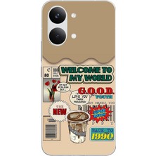 Le Balvo Poco X8 Pro Max Uyumlu Doksanlar Gençliği Baskılı Silikon Kılıf