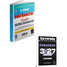 Anla Kazan Yayınları Miray 2027  9. Sınıf Matematik Tematik Soru Bankası+ Evp Akademi Paragraf