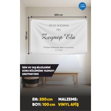İsg Tabelam 150X200 Cm/ Yatay/doğum Günü Afişi