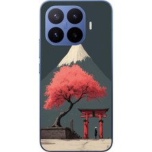 Le Balvo Xiaomi 17T Pro Uyumlu Fuji Dağı Baskılı Silikon Kılıf