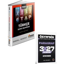 Anla Kazan Yayınları 2027 Aydın 2027  Tyt Türkçe Etap Soru Bankası+ Evp Akademi Paragraf