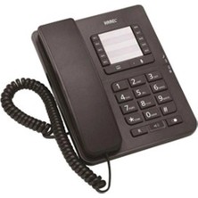 Karel TM142 Siyah Masa Üstü Telefon TM-142 (Kdo)
