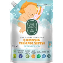 Eyüp Sabri Tuncer Doğal Zeytinyağı 1,5lt Içerikli Bebek Çamaşır Yıkama Sıvısı (Kdo)
