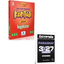 Anla Kazan Yayınları Paraf 2027 8. Sınıf Ingilizce Kontak Konu Takip Denemeleri+ Evp Akademi Paragraf