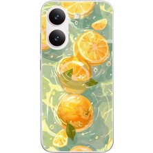 Le Balvo Poco X8 Pro Uyumlu Limonlar Pastel Baskılı Silikon Kılıf