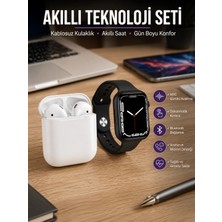MiraLive 2025 Model Akıllı Saat ve 2.nesil Tws Bluetooth Kulaklık Anc Özelliği Amoled Ekran