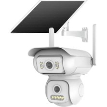 Joysee S2 6mp Aor 4g 2x2.8mm Solar Iki Kamera 4ır+4led Ptz (Kdo)