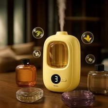 OEM Mio Smell 2x Yeni Nesil Şarjlı Otomatik Oda Kokusu Makinesi Sarı - Mavi Rüzgar Çanları