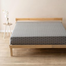 OEM | Mix &amp; Match | Blanj |%100 Pamuklu Çift Kişilik 240 x 260 Çarşaf Antrasit
