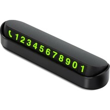OEM Araç Içi Park Telefon Numarası Fosforlu Numaratör