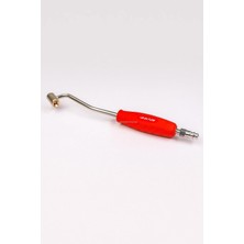 OEM Eğri Hava Jakı, Kaplin Girişli, Endüstriyel, Kompresör Uyumlu, Metal Gövdeli, Dayanıklı Yapı, Profesyonel, Hava Bağlantı Aparatı, 30 Cm, EHJ003
