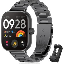 OEM Bileklik Xiaomiredmi Watch 4 ile Uyumlu, Birinci Sınıf Paslanmaz Çelik Metal Ayarlanabilir Yedek Kayış, Kadın/erkek Için
