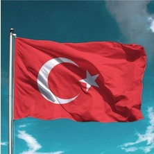 OEM Türk Bayrağı 200X300 cm Alpaka Kumaş
