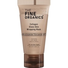OEM Soyulabilir Kolajen Cam Cilt Maskesi, 1 Saat Içerisinde Etkili Niacinamide&amp;ceramide Np Kolajen Maske