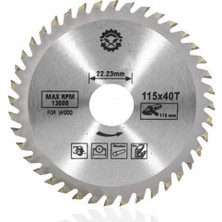 OEM Ahşap Kesme Sunta Testeresi 115 mm 40 Diş Elmas Daire Testere Bıçağı Ahşap Kesme Testere Flex Tester