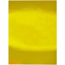 OEM Aynalı Metalik Metalize Fon Kartonu Altın Sarı (Gold) 50X70CM 5 Adet (Tek Renk) 199638281006