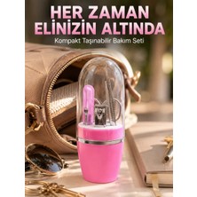 Aslanoğlu Store Pembe Manikür Pedikür Bakım Seti Cımbız Tırnak Makası Makas Törpü