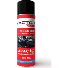 OEM FACTOR360 Otomobil Araç Içi Temizleme Köpüğü Aerosol 500 ml