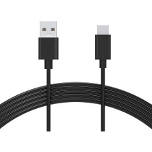OEM Type-C Şarj ve Data Kablosu Siyah 90 cm