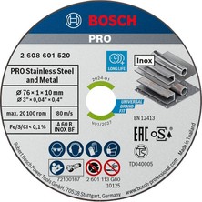 OEM Professional Accessories 5 Adet Kesme Diski (Inox Uzmanı, 10 mm Yuvalı Açılı Taşlama Makinesi Için Aksesuar)