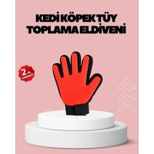 Aslanoğlu Store Evcil Hayvanlar Için Tüy Dökülme Önleyici Eldiven – Masaj ve Temizlik Için Yumuşak Silikon Uçlu
