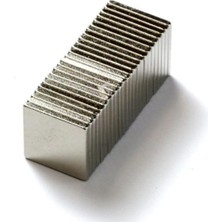 OEM Dünya Magnet 20 Adet 10MM x 10MM x 1mm Köşeli Süper Güçlü Neodyum Mıknatıs