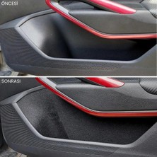 OEM Skoda Fabia 2022 Sonrası Uyumlu Konfor Seti – Kapı Cepleri, Torpido ve Konsol Için Kaymaz Araç Içi Saklama Alanı Kaplama | Gürültü Önleyici Organizer Aksesua