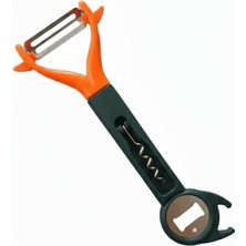 OEM 3'i 1 Arada Çok Fonksiyonlu Mutfak Seti - Paslanmaz Çelik Sebze Soyacak, Tirbuşon, Şişe Açacağı ve Konserve Yardımcısı - Pratik Ergonomik Tasarım
