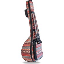 OEM Pandura Müzik Pandura Müzik Profesyonel Su Geçirmez 20 mm Pedli Gigbag Uzun Bağlama Saz Kılıfı Otantik