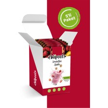 Wipool Smoothie Shake Muz-Çilek (5'li Paket) %100 Meyve - Katkısız , Koruyucu ve Ilave Şeker Içermez