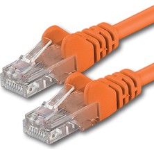 OEM 7,5 M - Turuncu - 1 Adet - Cat.6 Cat6 Ethernet Lan Ağ Kablosu 1000 Mbit/s Patch Kablosu